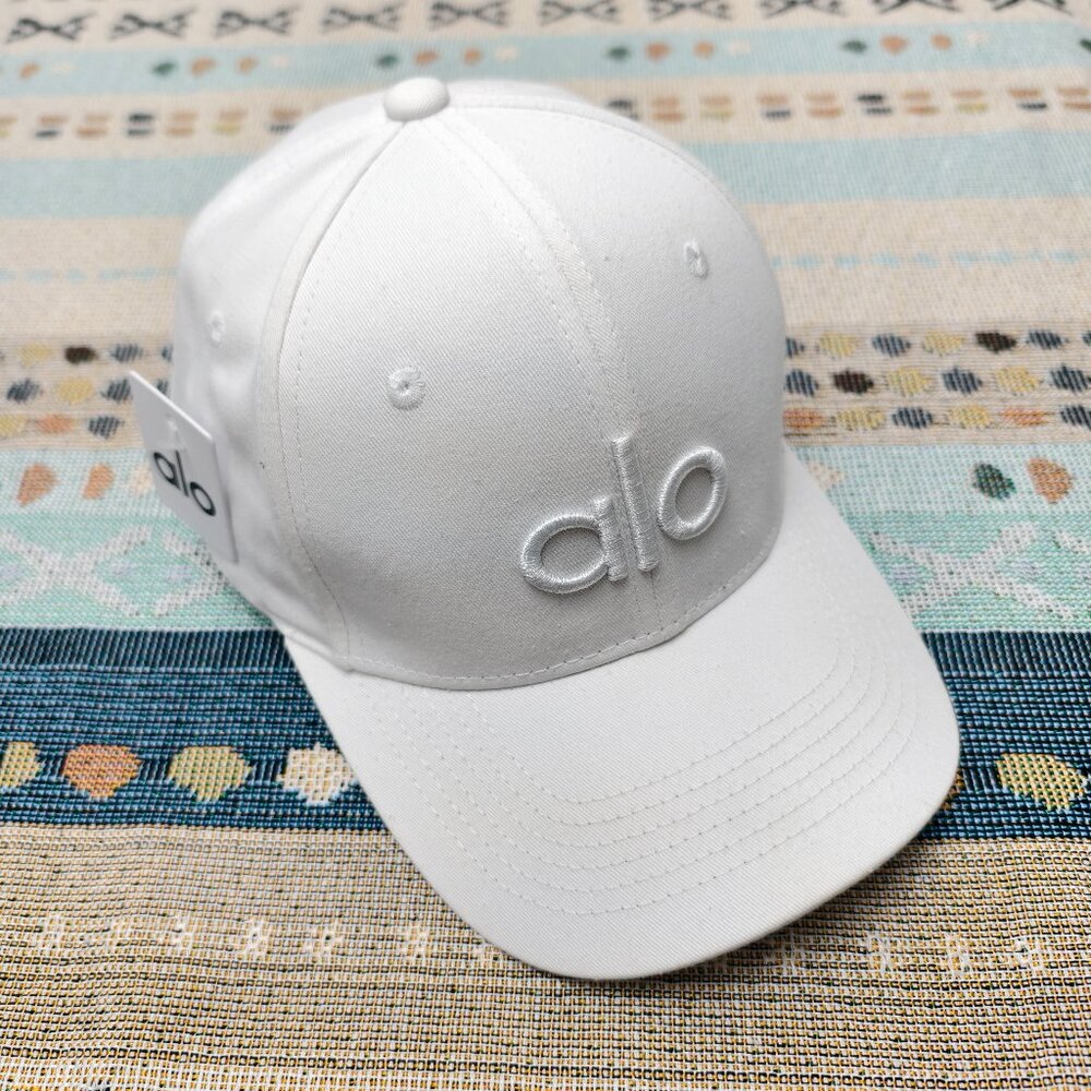 NWT ALO Yoga White Off-Duty Baseball Cap